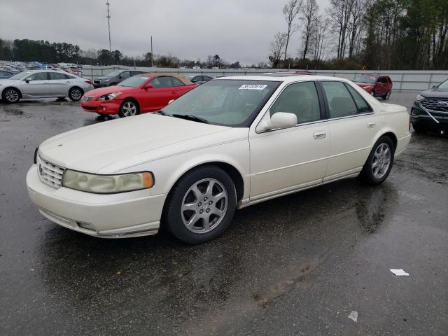 1G6KY549X3U103045 - 2003 CADILLAC SEVILLE STS WHITE photo 1