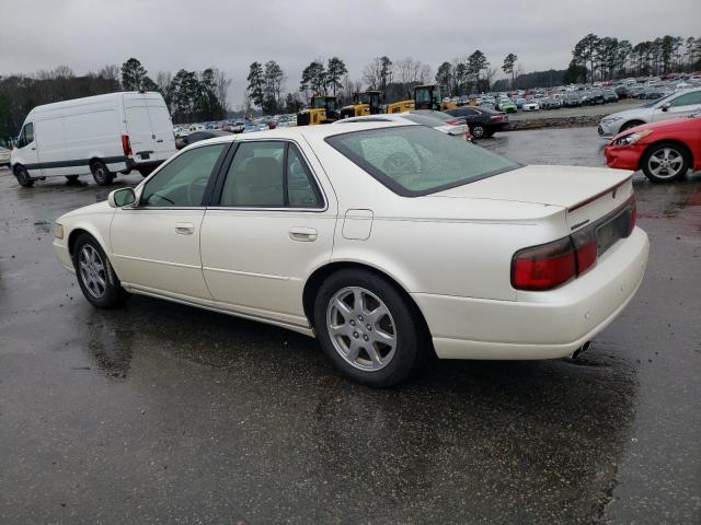 1G6KY549X3U103045 - 2003 CADILLAC SEVILLE STS WHITE photo 2