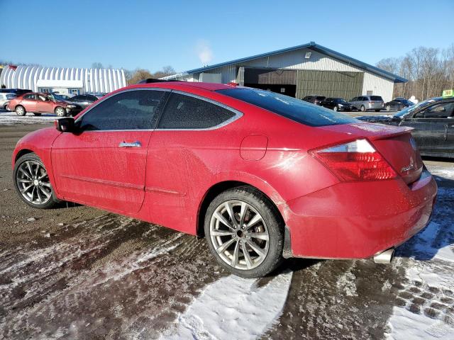 1HGCS228X8A016543 - 2008 HONDA ACCORD EXL RED photo 2