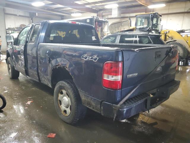 1FTRX14W46FA75619 - 2006 FORD F150 BLUE photo 2