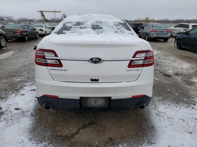 1FAHP2F82DG108341 - 2013 FORD TAURUS LIMITED WHITE photo 6