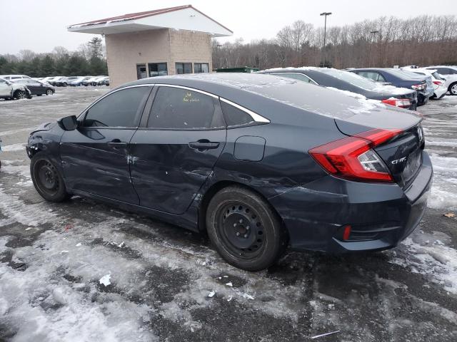 2HGFC2F50JH569686 - 2018 HONDA CIVIC LX GRAY photo 2