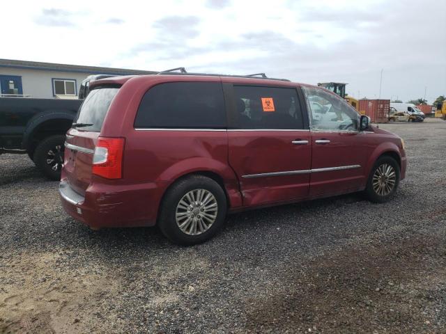 2C4RC1CG7DR535111 - 2013 CHRYSLER TOWN & COU TOURING L MAROON photo 3