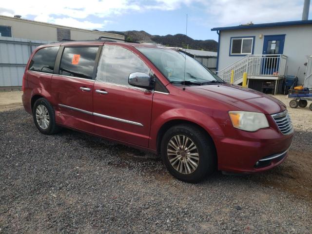 2C4RC1CG7DR535111 - 2013 CHRYSLER TOWN & COU TOURING L MAROON photo 4