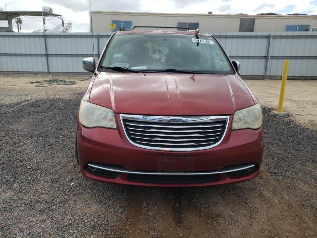 2C4RC1CG7DR535111 - 2013 CHRYSLER TOWN & COU TOURING L MAROON photo 5