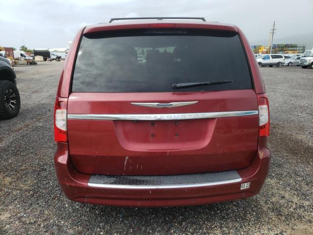 2C4RC1CG7DR535111 - 2013 CHRYSLER TOWN & COU TOURING L MAROON photo 6