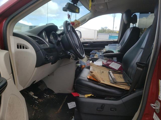 2C4RC1CG7DR535111 - 2013 CHRYSLER TOWN & COU TOURING L MAROON photo 7