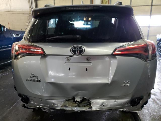 2T3BFREV5GW481269 - 2016 TOYOTA RAV4 LE SILVER photo 6