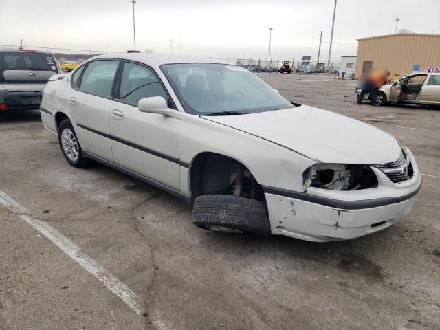 2G1WF52E549424969 - 2004 CHEVROLET IMPALA CREAM photo 4