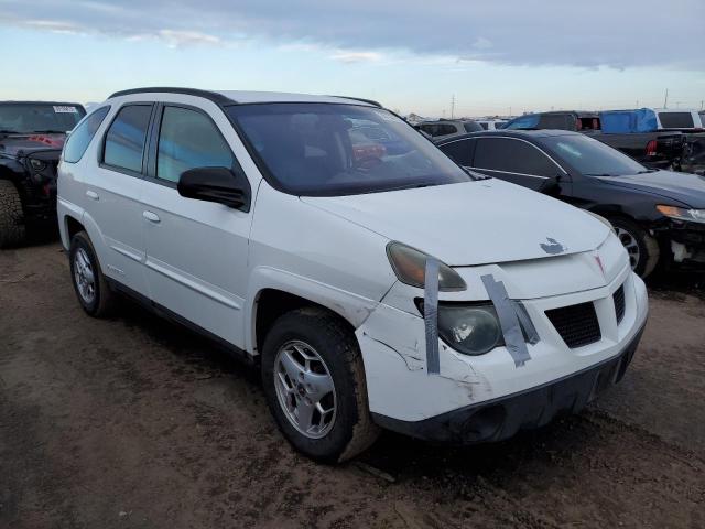 3G7DA03E14S537298 - 2004 PONTIAC AZTEK WHITE photo 4