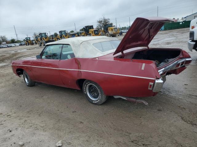 164679U122396 - 1969 CHEVROLET IMPALA RED photo 2