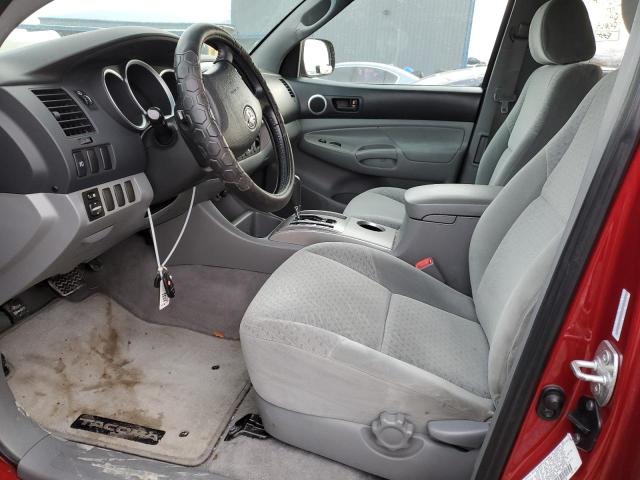 5TEUU42N28Z579297 - 2008 TOYOTA TACOMA ACCESS CAB წითელი ფოტო 7