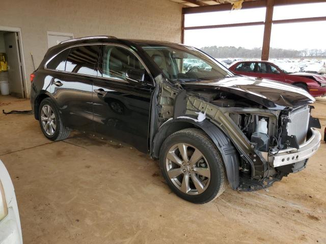 5FRYD3H8XFB002625 - 2015 ACURA MDX ADVANCE BLACK photo 4