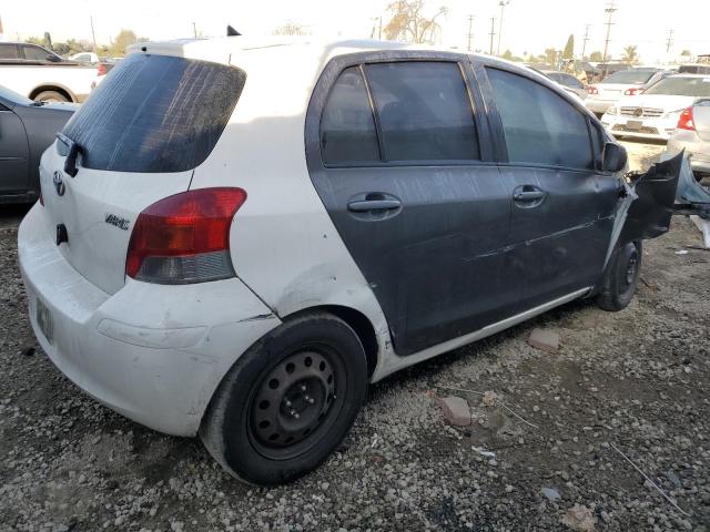 JTDKT4K31B5336678 - 2011 TOYOTA YARIS WHITE photo 3