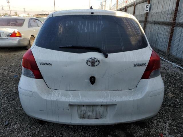 JTDKT4K31B5336678 - 2011 TOYOTA YARIS WHITE photo 6