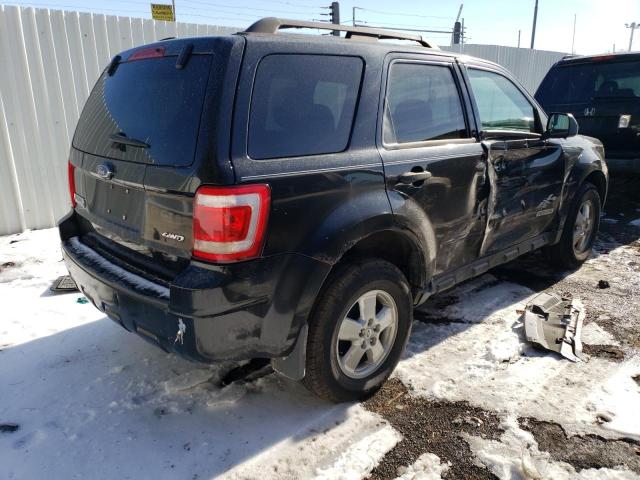 1FMCU93Z88KE30564 - 2008 FORD ESCAPE XLT BLACK photo 3