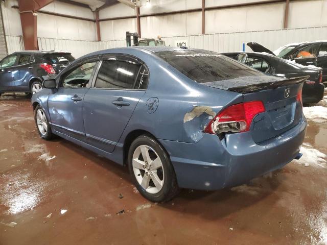 1HGFA16928L117576 - 2008 HONDA CIVIC EXL ლურჯი ფოტო 2