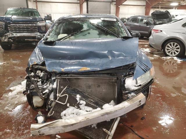 1HGFA16928L117576 - 2008 HONDA CIVIC EXL BLUE photo 5