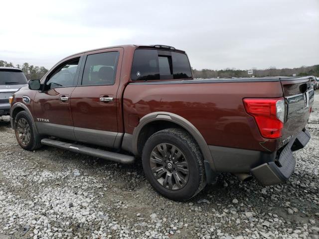 1N6AA1E67HN515318 - 2017 NISSAN TITAN SV ORANGE photo 2