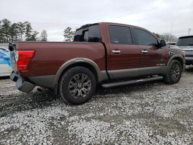 1N6AA1E67HN515318 - 2017 NISSAN TITAN SV ORANGE photo 3