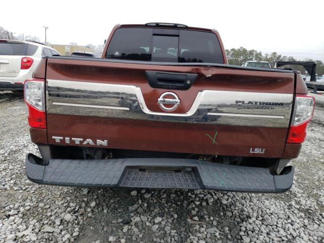 1N6AA1E67HN515318 - 2017 NISSAN TITAN SV ORANGE photo 6