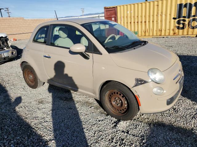 3C3CFFAR5CT198369 - 2012 FIAT 500 POP TAN photo 4