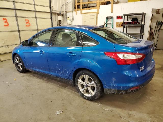 1FADP3F26EL431705 - 2014 FORD FOCUS SE BLUE photo 2