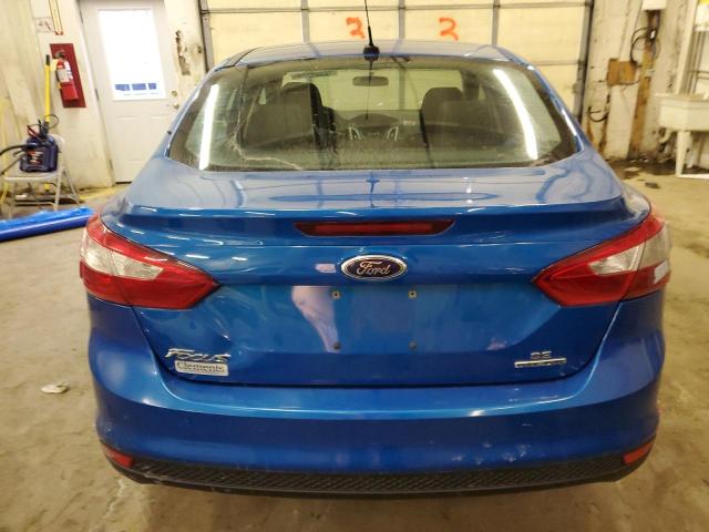 1FADP3F26EL431705 - 2014 FORD FOCUS SE BLUE photo 6