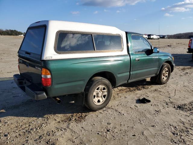 5TENL42N12Z055380 - 2002 TOYOTA TACOMA GREEN photo 3