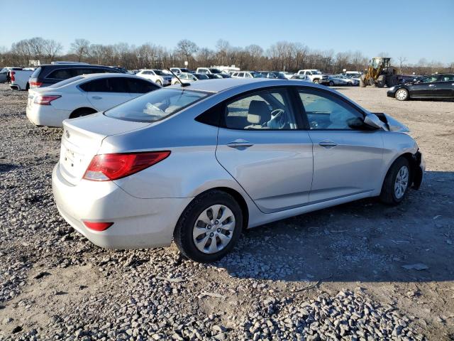 KMHCT4AE0HU247248 - 2017 HYUNDAI ACCENT SE GRAY photo 3