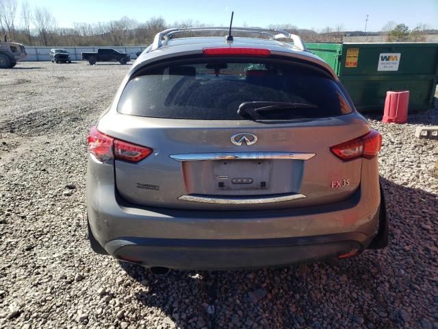 JNRAS18UX9M103914 - 2009 INFINITI FX35 GRAY photo 6