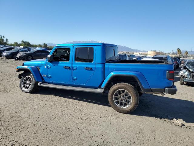 1C6HJTFG7NL154465 - 2022 JEEP GLADIATOR OVERLAND BLUE photo 2