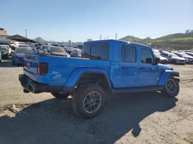 1C6HJTFG7NL154465 - 2022 JEEP GLADIATOR OVERLAND BLUE photo 3