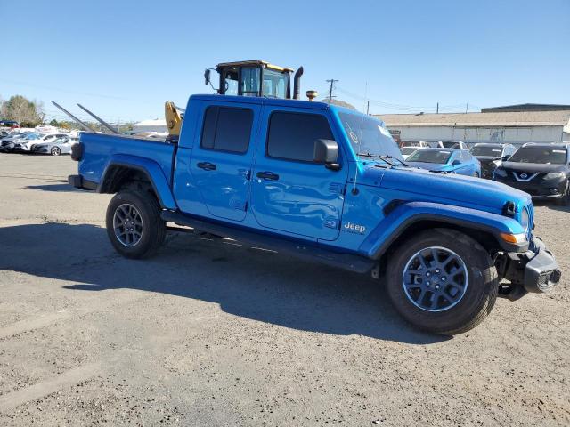 1C6HJTFG7NL154465 - 2022 JEEP GLADIATOR OVERLAND BLUE photo 4