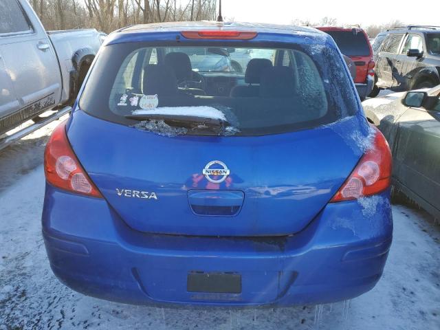 3N1BC1CP2CK813127 - 2012 NISSAN VERSA S BLUE photo 6