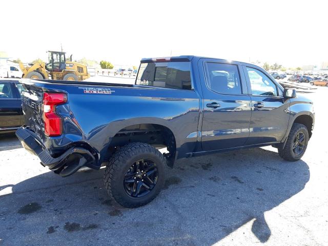 3GCPYFED9LG243294 - 2020 CHEVROLET SILVERADO K1500 LT TRAIL BOSS BLUE photo 3