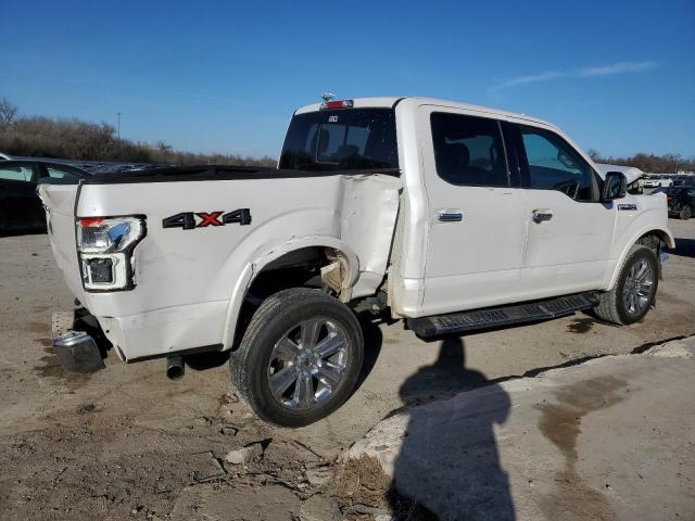 1FTEW1E54JKC06264 - 2018 FORD F150 SUPERCREW WHITE photo 3