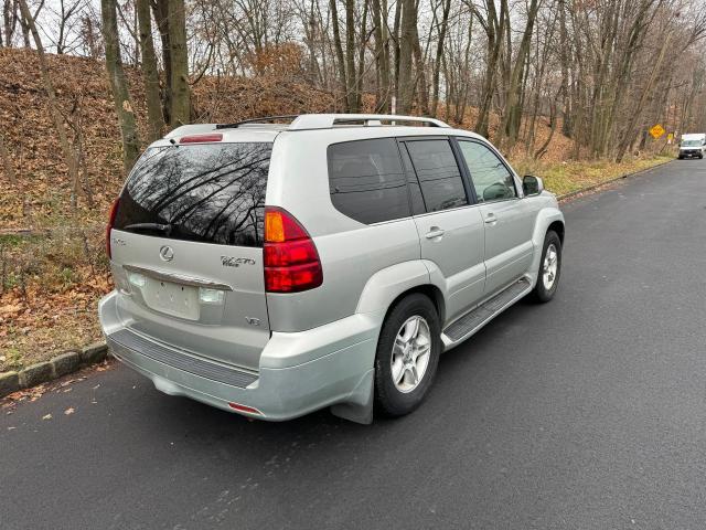 JTJBT20X340060351 - 2004 LEXUS GX 470 GRAY photo 4