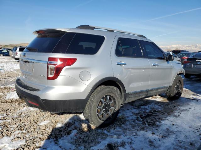 1FM5K8D84DGC61140 - 2013 FORD EXPLORER XLT SILVER photo 3