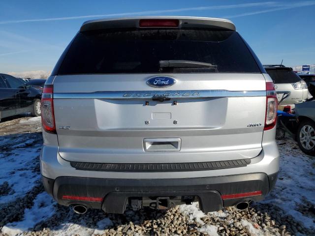 1FM5K8D84DGC61140 - 2013 FORD EXPLORER XLT SILVER photo 6