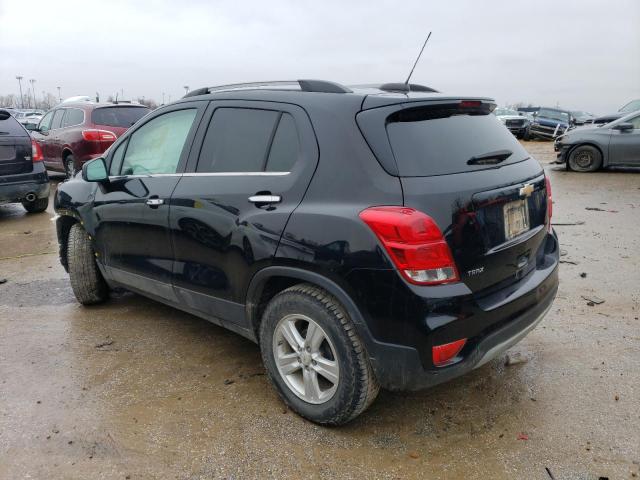 KL7CJLSB7KB912302 - 2019 CHEVROLET TRAX 1LT BLACK photo 2