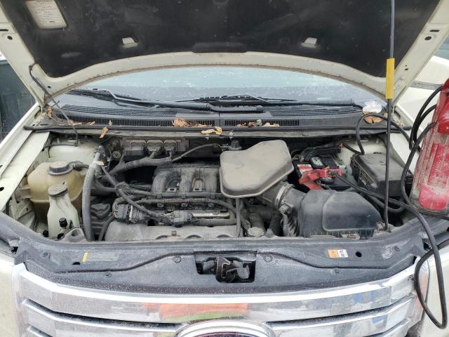 2FMDK38C48BB45947 - 2008 FORD EDGE SEL CREAM photo 11