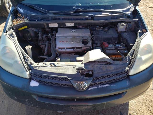 5TDZA23CX5S371676 - 2005 TOYOTA SIENNA CE GREEN photo 12