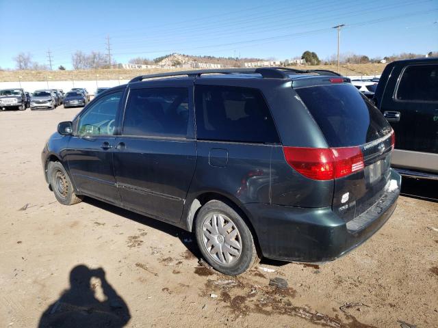 5TDZA23CX5S371676 - 2005 TOYOTA SIENNA CE GREEN photo 2