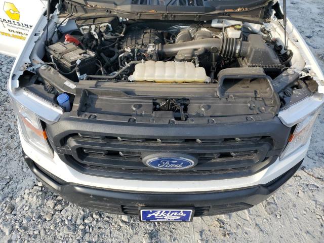 1FTMF1CB8NKE96230 - 2022 FORD F150 WHITE photo 11