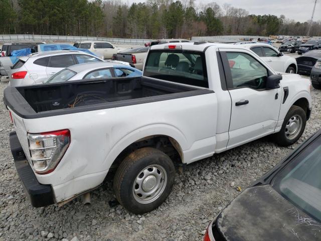 1FTMF1CB8NKE96230 - 2022 FORD F150 WHITE photo 3