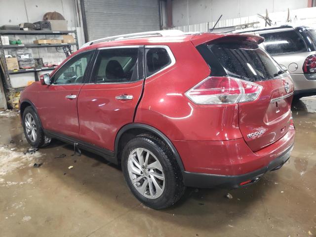 5N1AT2MV4EC849059 - 2014 NISSAN ROGUE S RED photo 2