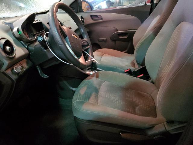 1G1JA5SHXF4215638 - 2015 CHEVROLET SONIC LS შავი ფოტო 7