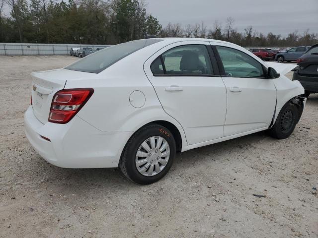 1G1JB5SH8H4175883 - 2017 CHEVROLET SONIC LS WHITE photo 3