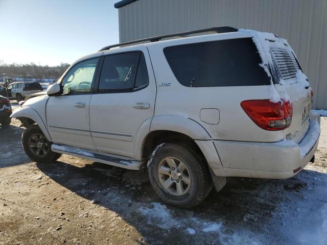 5TDBT44A46S258537 - 2006 TOYOTA SEQUOIA SR5 WHITE photo 2